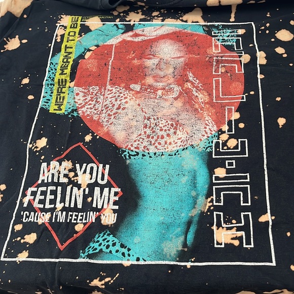 Aaliyah Princess Of R&B tie-dye Graphic Y2K Tee size L - Picture 5 of 6